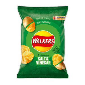 Walker's | Salt & Vinegar Crisps 6 Pack