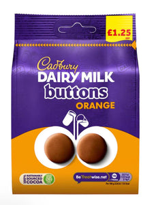 Cadbury | Dairy Milk Orange Buttons 95g