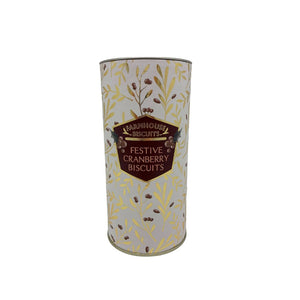 Farmhouse | Cranberry Biscuits in Festive Tube 150g