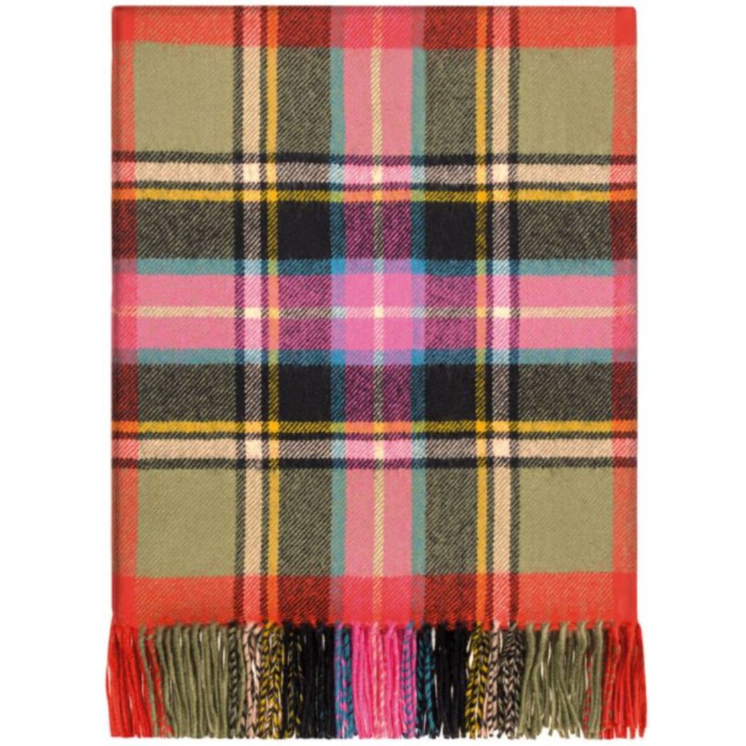 Lochcarron | Bruce of Kinnaird Tartan Lambswool Blanket