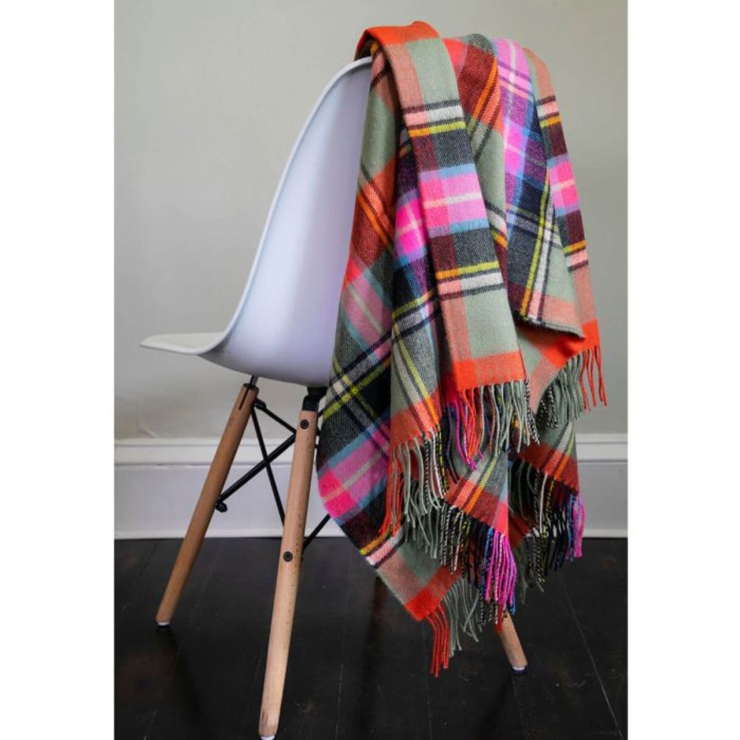 Lochcarron | Bruce of Kinnaird Tartan Lambswool Blanket