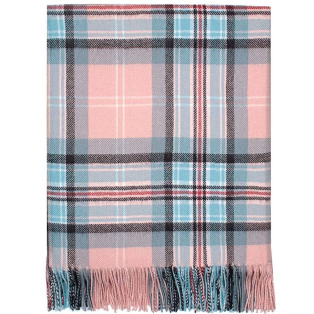 Lochcarron | Diana Rose Tartan Lambswool Blanket