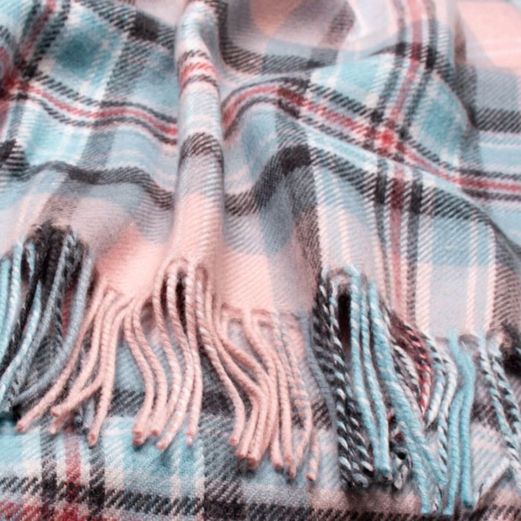 Lochcarron | Diana Rose Tartan Lambswool Blanket