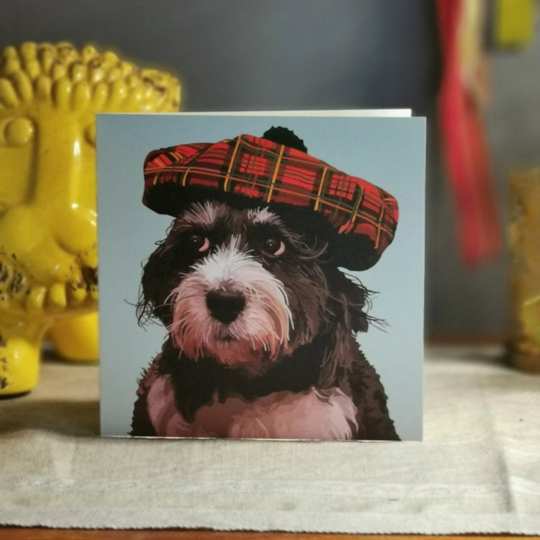 Periodic Society | Pooch in a Hat | Greeting Card