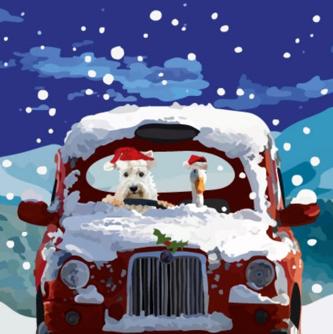 Periodic Society | Winter Cab | Greeting Card