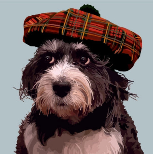 Periodic Society | Pooch in a Hat | Greeting Card