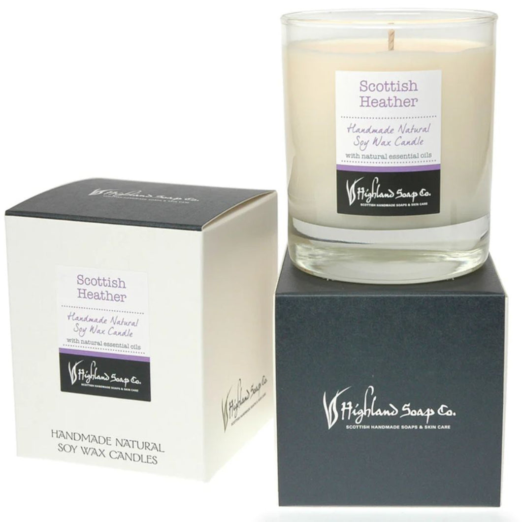 The Highland Soap Company | Scottish Heather Natural Soy Candle