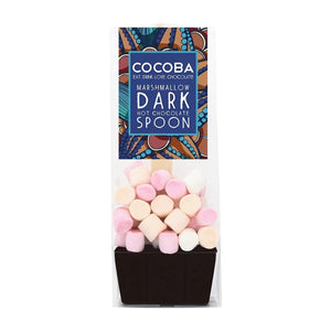 Cocoba | Marshmallow Dark Chocolate Hot Chocolate Spoon 50g