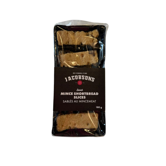 Jacobsons | Sweet Fruit Mince Shortbread Slices 180g