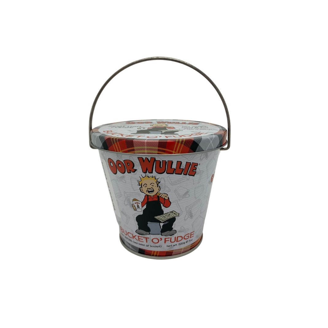 Gardiners of Scotland | Oor Wullie Bucket of Scottish Fudge 200g