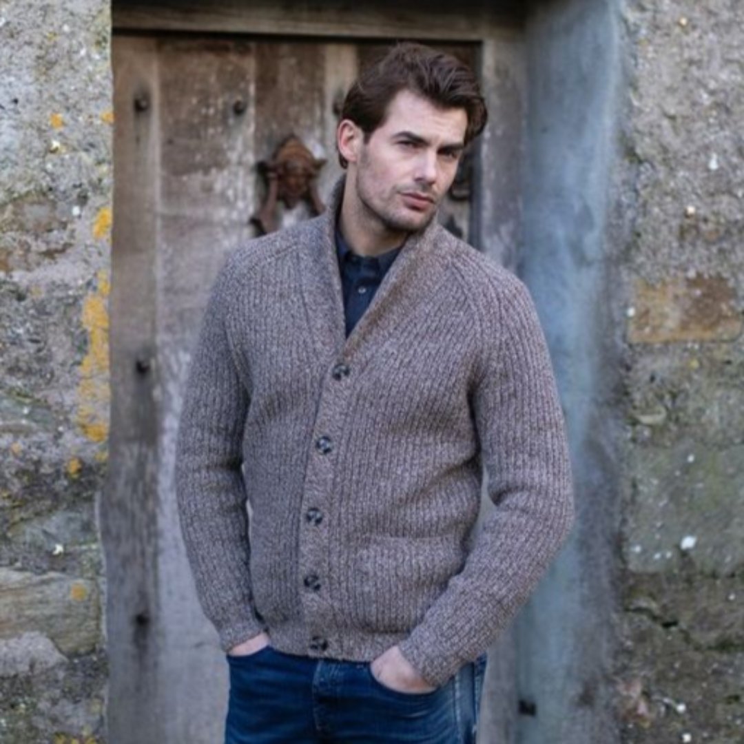 Fisherman Out Of Ireland | Shawl Collar Cardigan