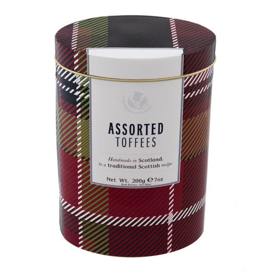 Gardiners | Assorted Toffees Tartan Tin 200g