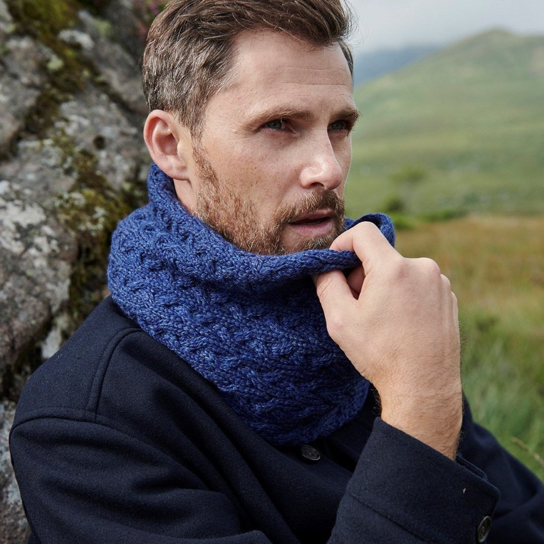 Aran Woollen Mills | Cable Knit Infinity Scarves - 8 colours