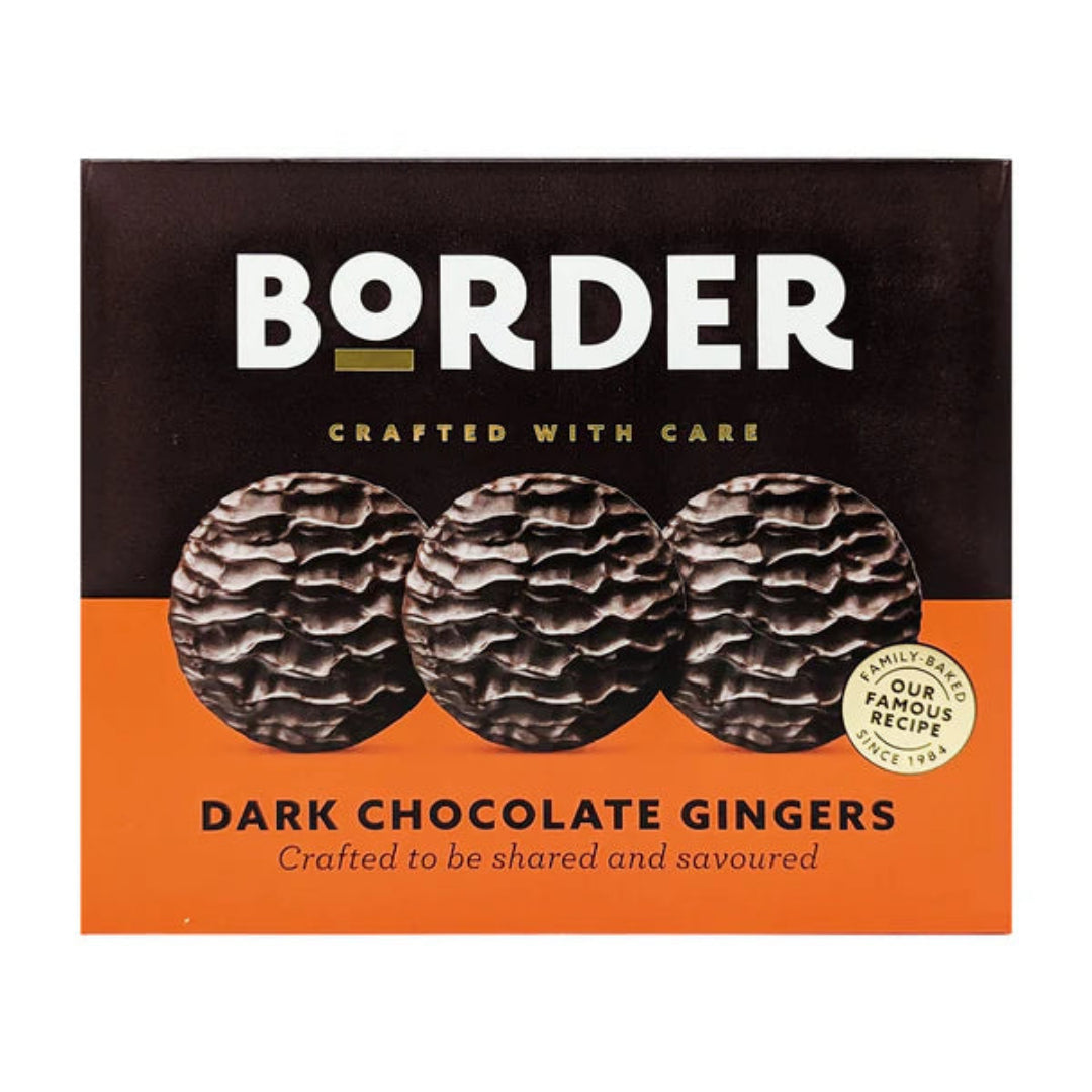 Border | Dark Chocolate Gingers Carton 255g