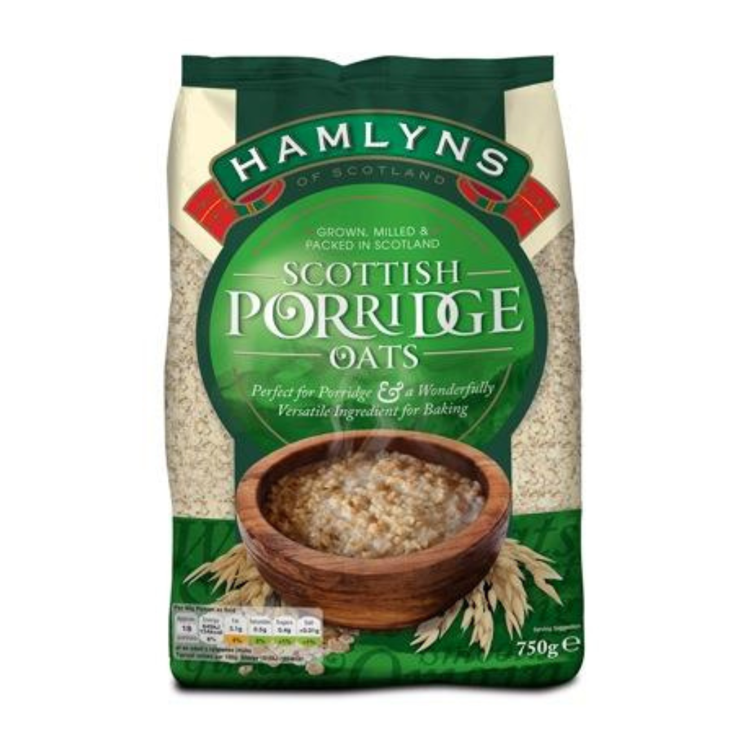 Hamlyns of Scotland | Scottish Porridge Oats 750g