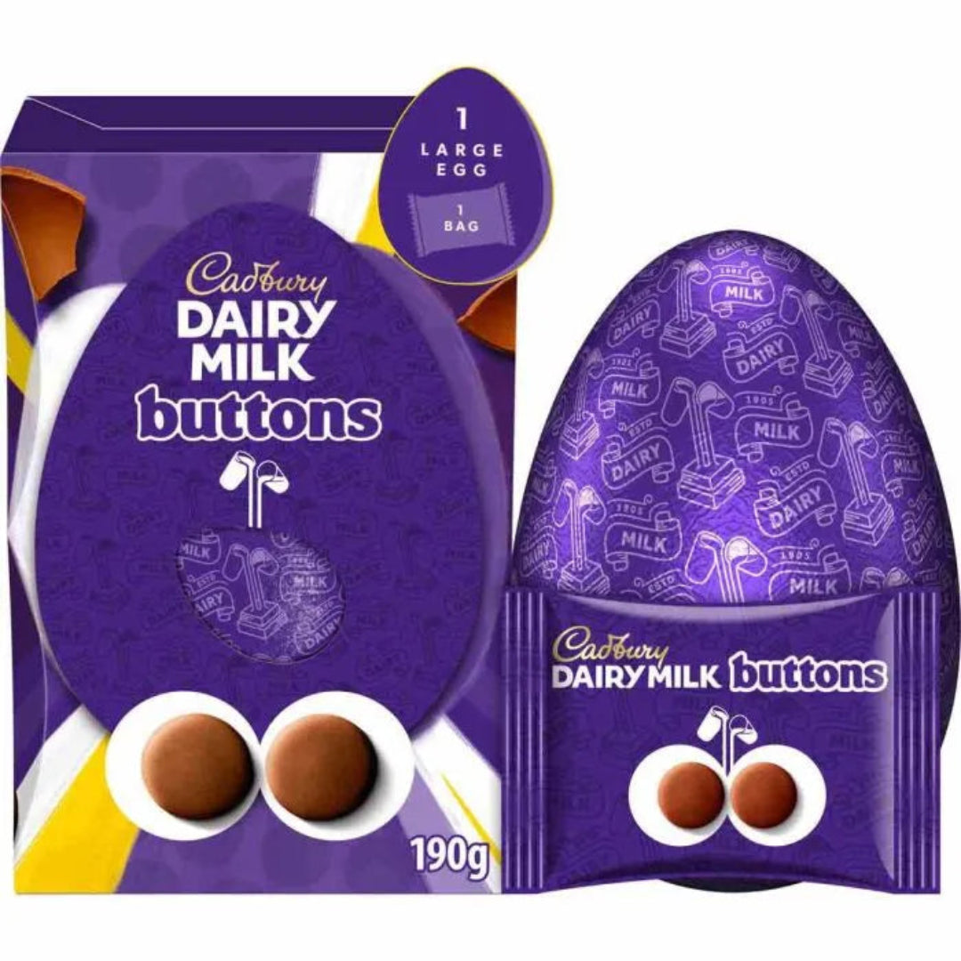 Cadbury | Dairy Milk Buttons Easter Egg 190g