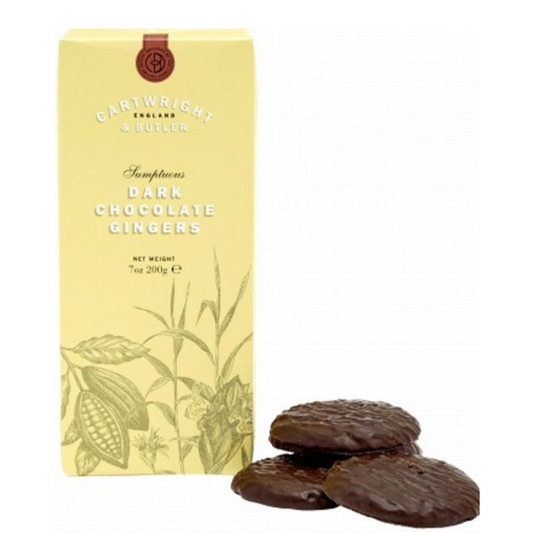 Cartwright & Butler | Dark Chocolate Gingers 200g