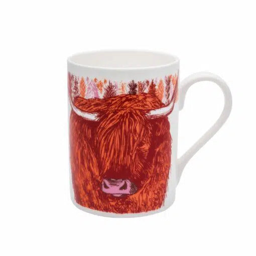 Cherith Harrison | Highland Cow Bone China Mug