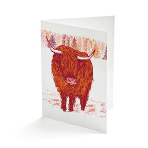 Cherith Harrison | Highland Cow Greeting Card