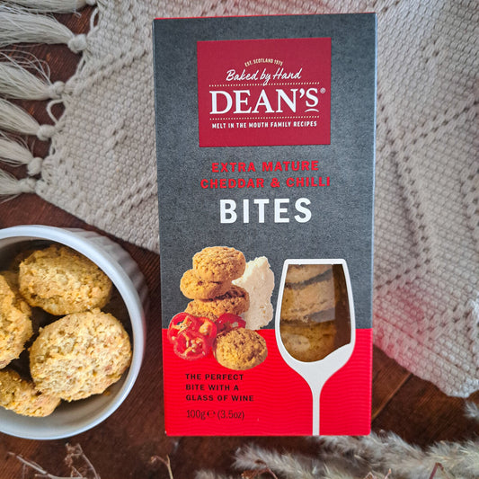 Dean's | Chilli & Cheddar Cheese Oat Bites 100g
