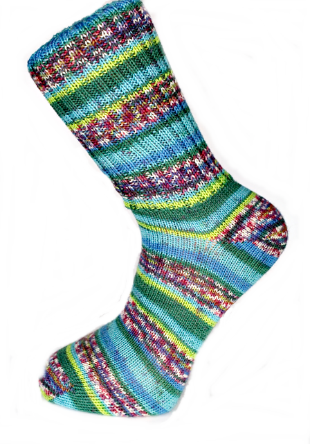 Grange Craft | Fair Isle Blue Green and Aqua