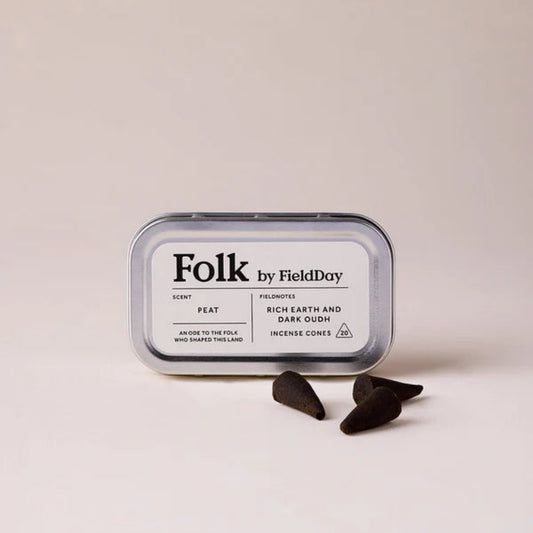 Field Day | Folk Incense Cones - Peat