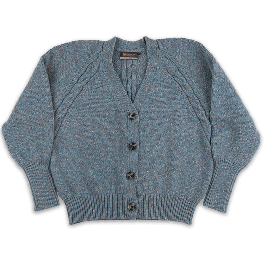 Fisherman Out of Ireland | Raglan Cardigan - Seafoam
