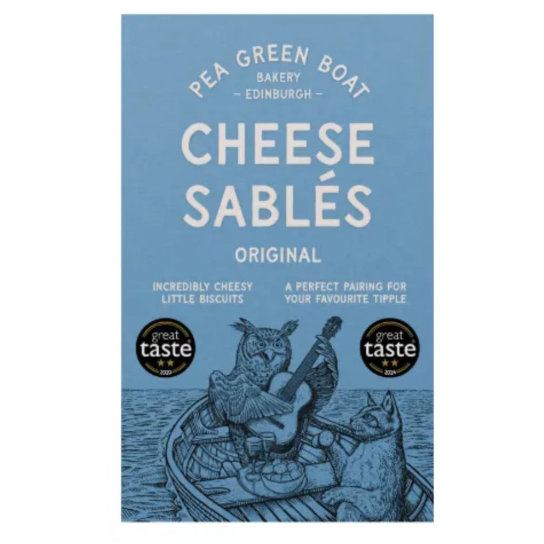Pea Green Boat | Cheese Sables - Original 80g