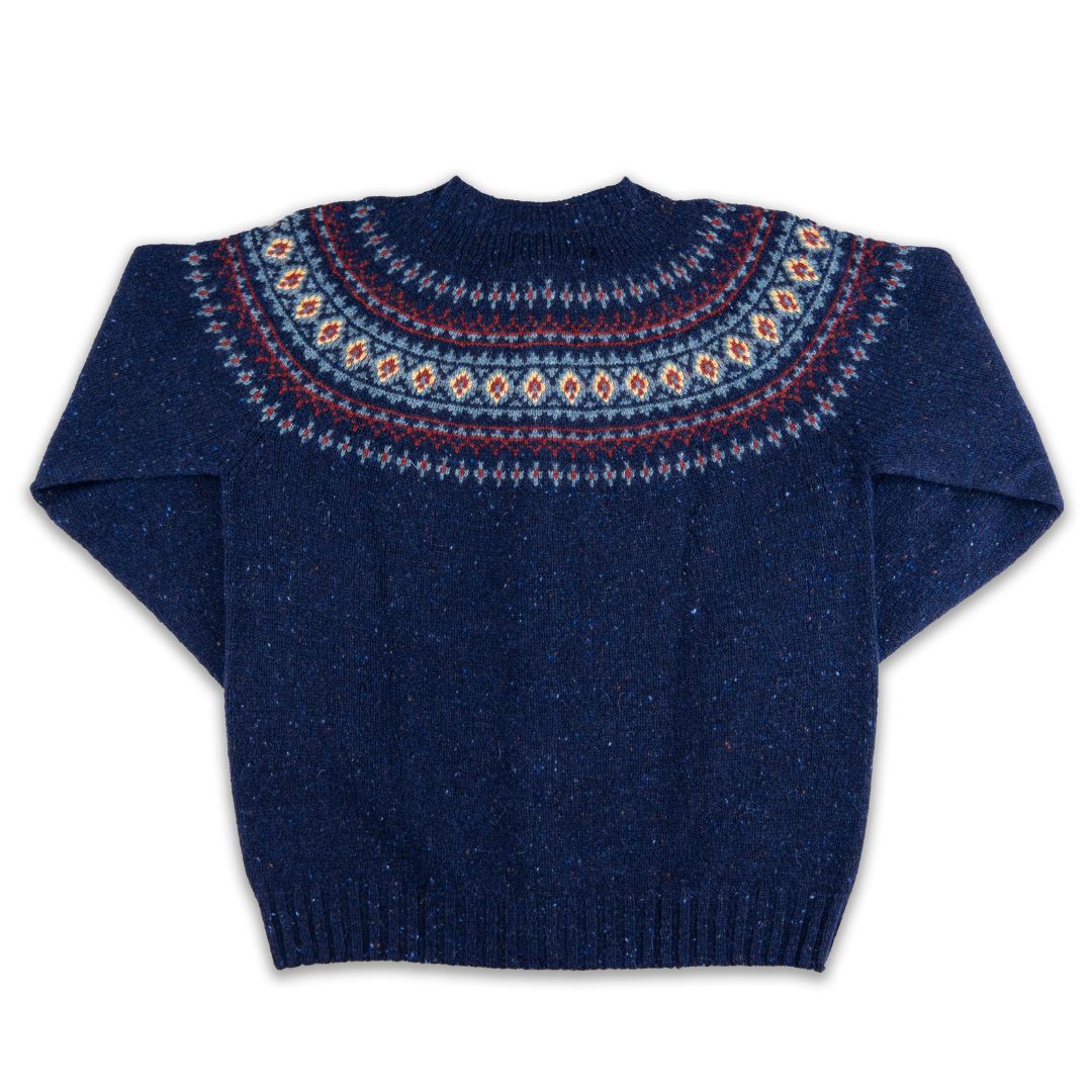Harley of Scotland | Glenugie High Button Cardigan - Jura