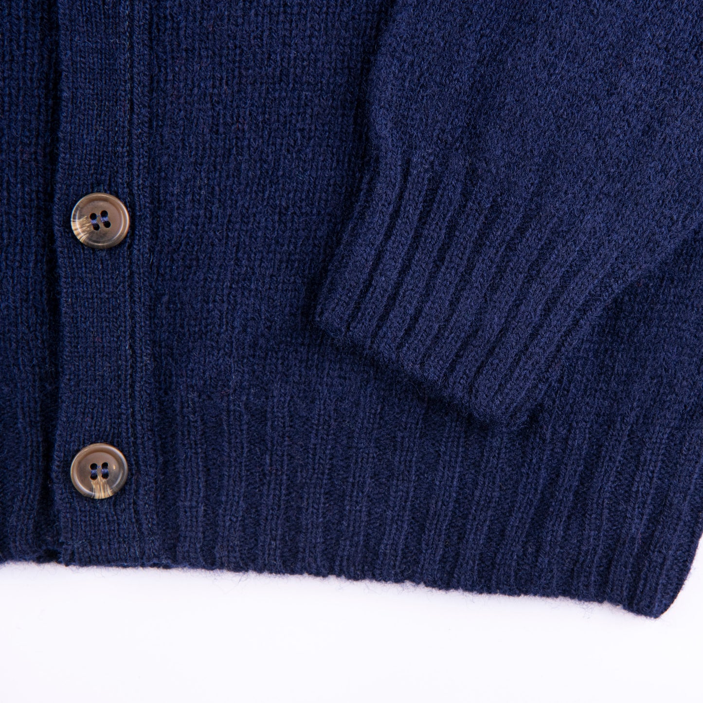 Harley of Scotland | Supersoft V-Neck Cardigan - Navy