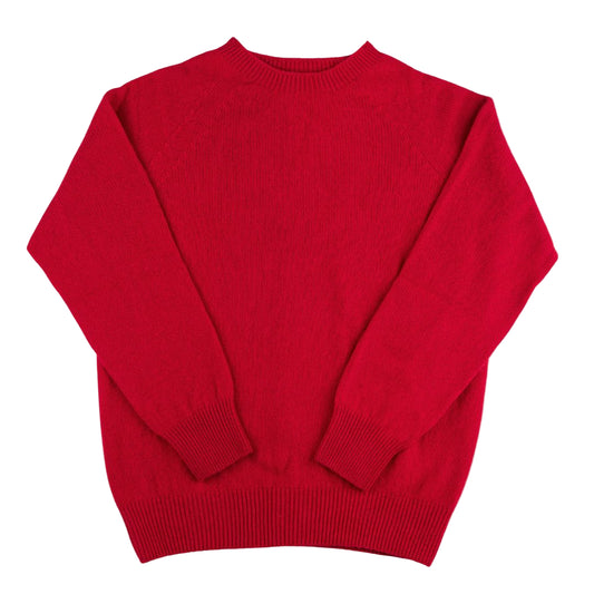 Harley of Scotland | Dorothy Crew Neck Sweater - Cremisi