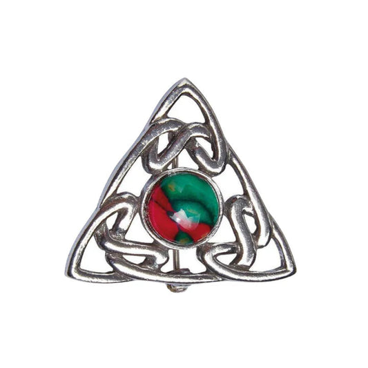 Heathergems | Celtic Knot Brooch