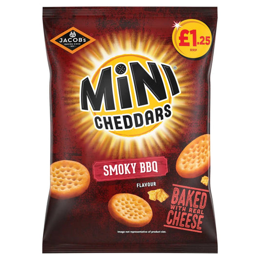 Jacob's | Mini Cheddars - Smoky BBQ 90g