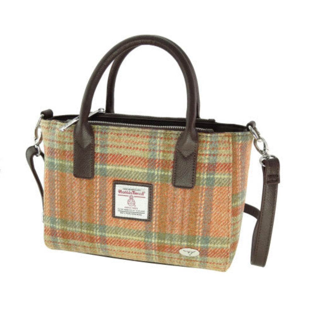 Harris Tweed | Brora Bag - Orange Stewart