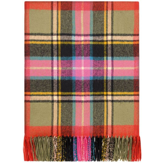 Lochcarron | Tartan Lambswool Blanket - Bruce of Kinnaird Ancient