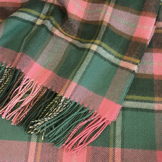 Lochcarron | Tartan Lambswool Blanket - Bruce of Kinnaird Antique