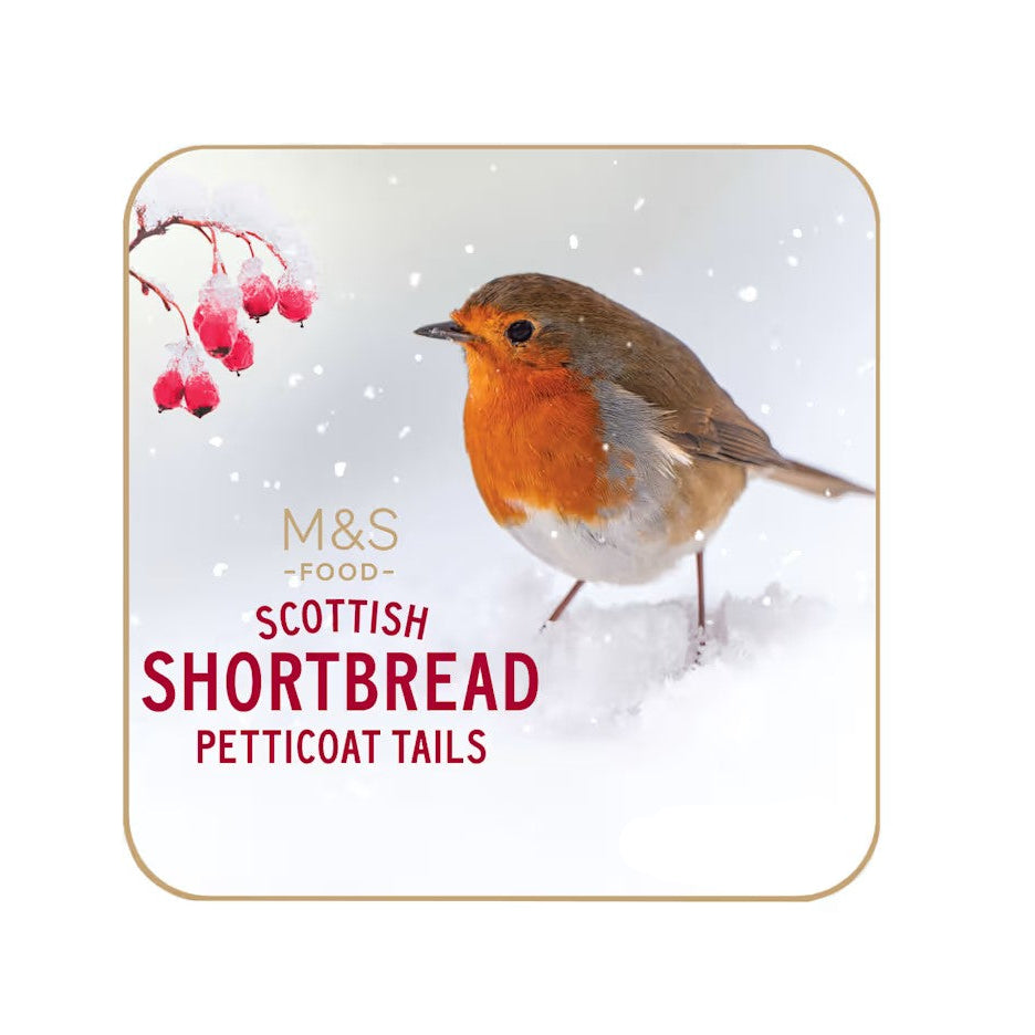 M&S | Scottish Shortbread Petticoat Tails - Robin Tin