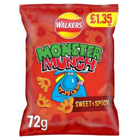 Walkers | Monster Munch | Sweet & Spicy 72g