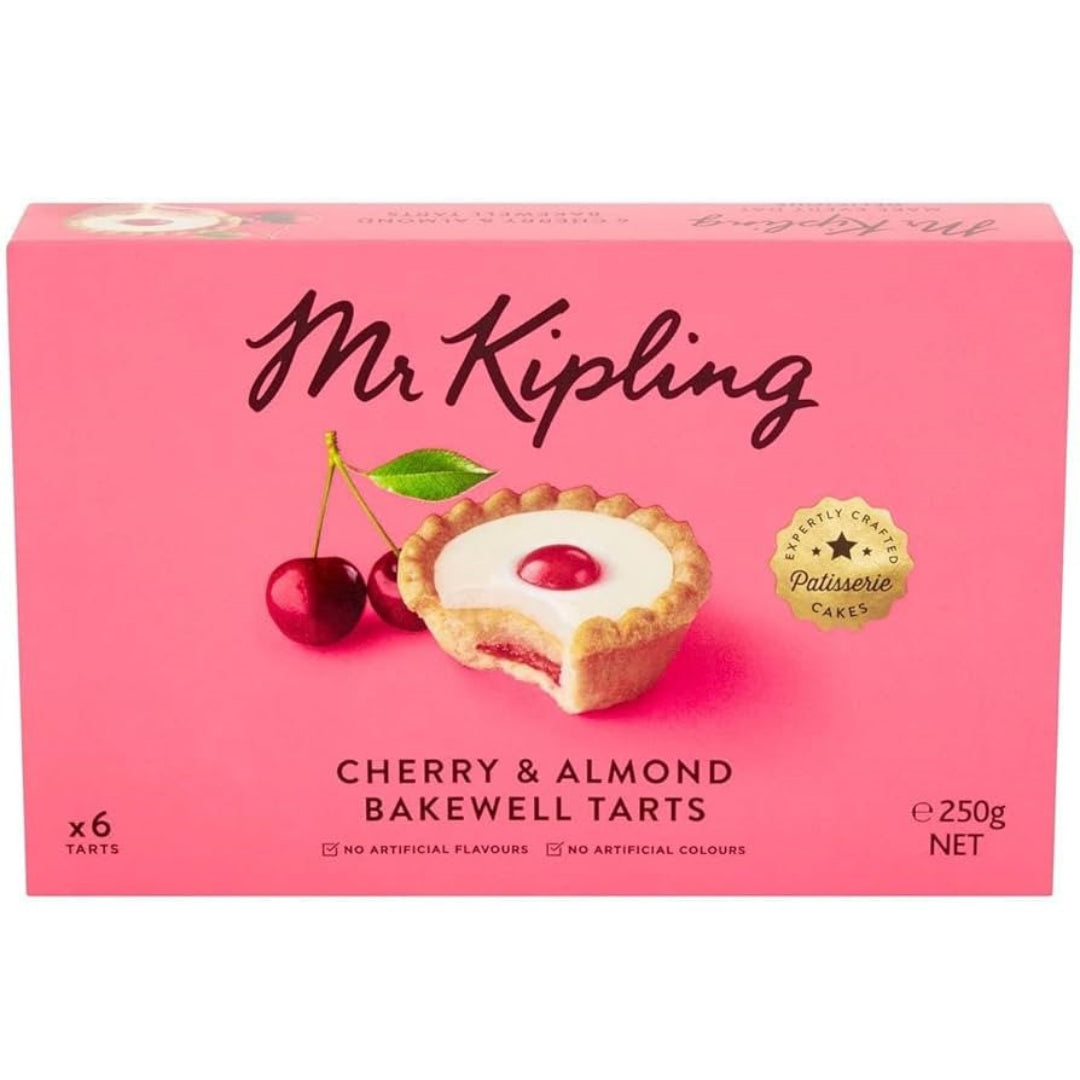 Mr Kipling | 6 Cherry & Almond Bakewells