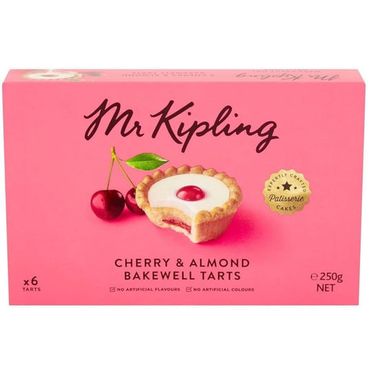 Mr Kipling | 6 Cherry & Almond Bakewells