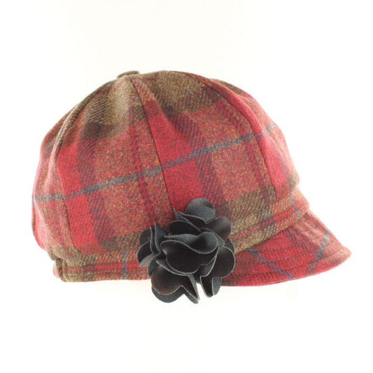 Mucros Weavers | Women's Tweed Newsboy Hat