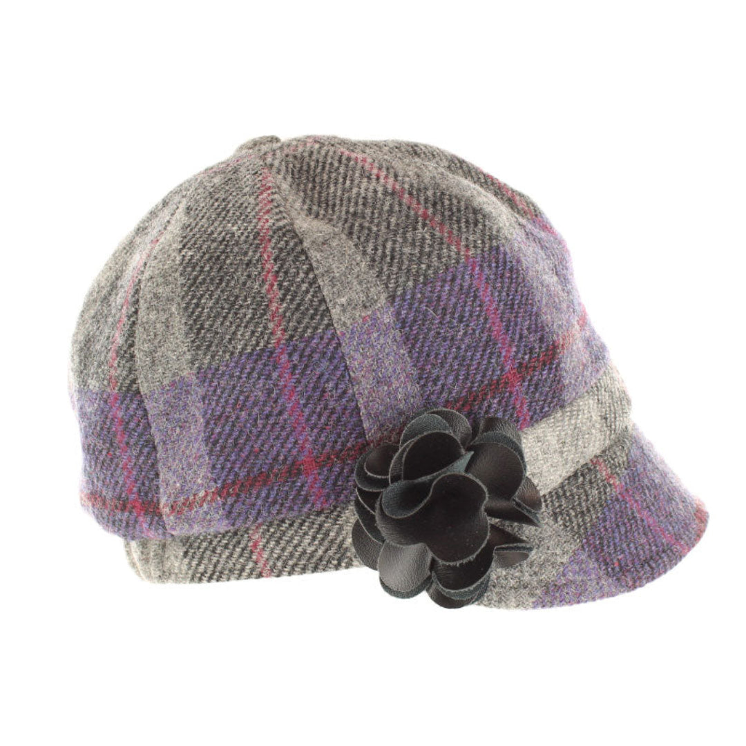 Mucros Weavers | Women's Tweed Newsboy Hat