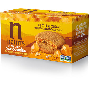 Nair's | No Wheat Stem Ginger Oat Cookies