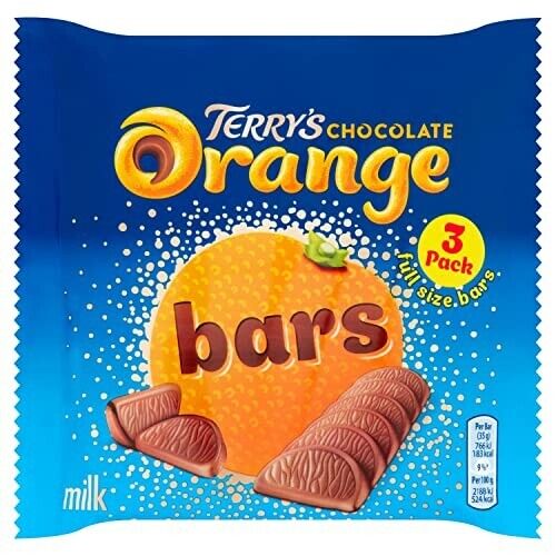 Terry's | Milk Chocolate Orange Bars - 3 pack 105g