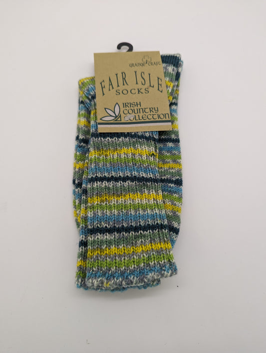 Grange Craft | Fair Isle Socks