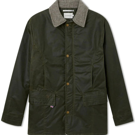 Peregrine | Field Waxed Cotton Jacket - Olive
