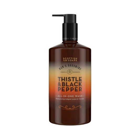 Scottish Fine Soaps | Thistle & Black Pepper All-In-One Wash - 500ml
