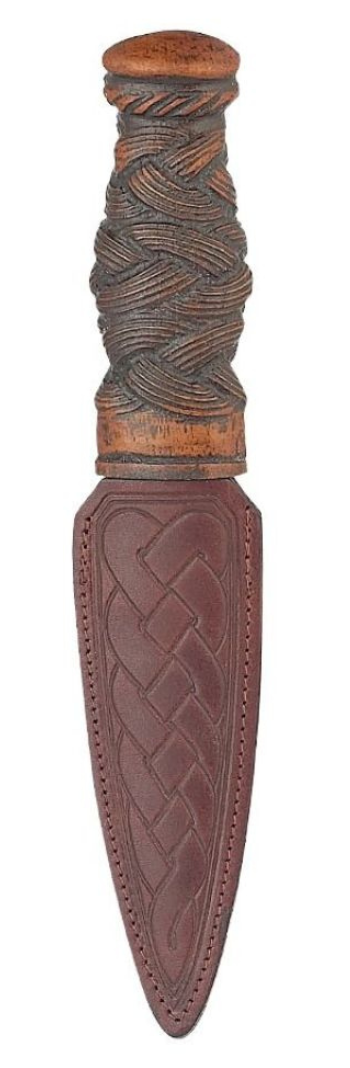 Sgian Dubh | Brown Celtic