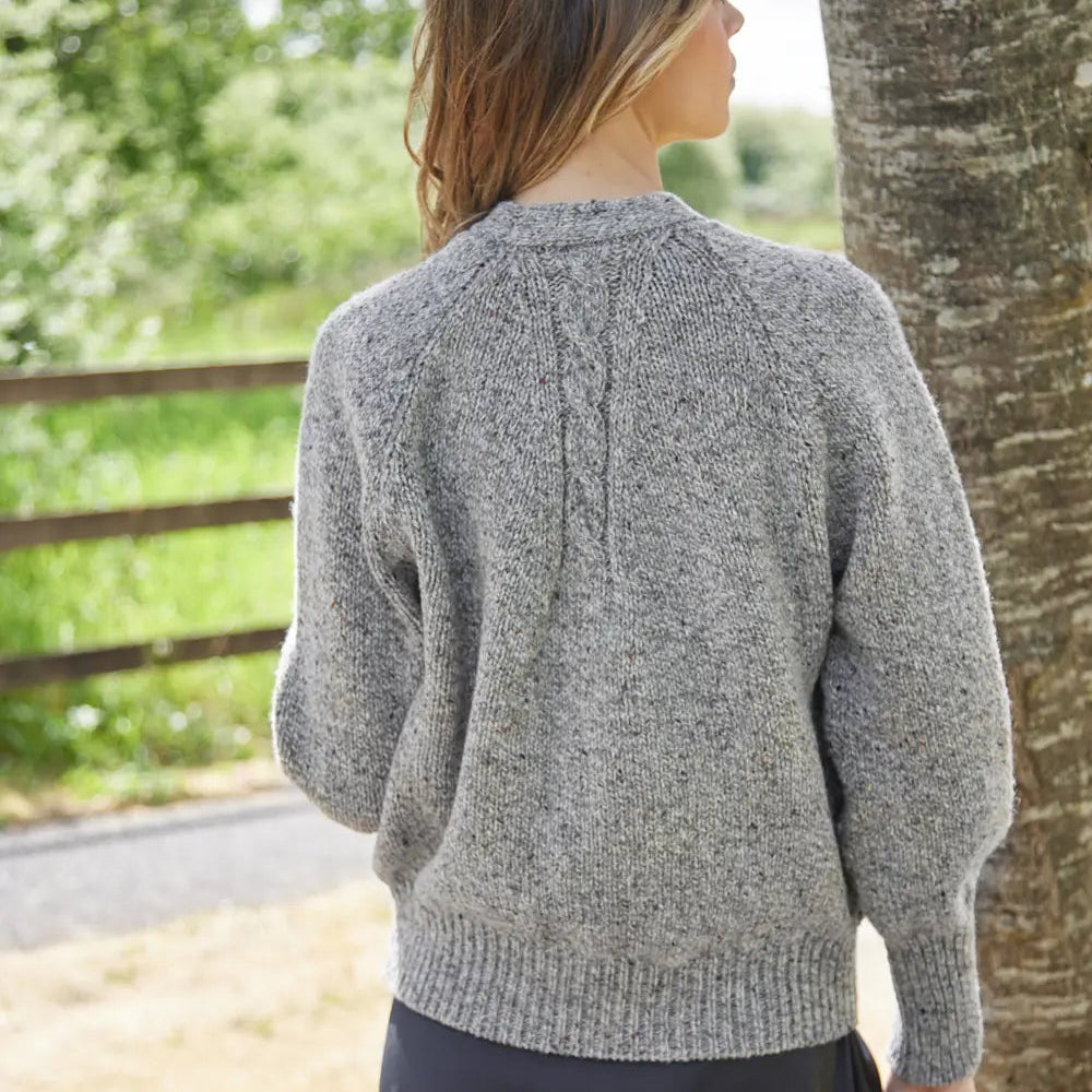 Fisherman Out of Ireland | Raglan Cardigan - Porridge