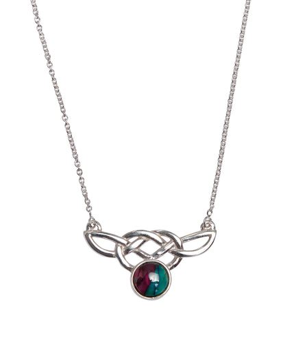 Heathergems | Celtic Silver Necklace